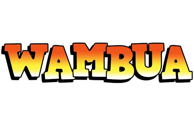 Wambua sunset logo