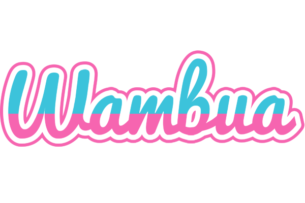 Wambua woman logo
