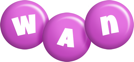 Wan candy-purple logo