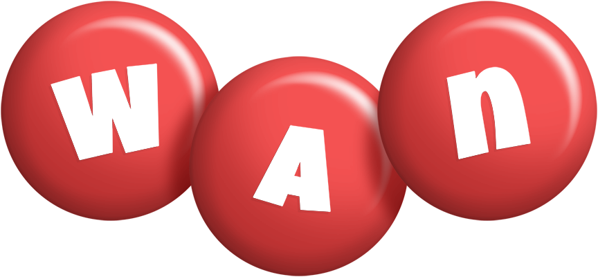 Wan candy-red logo
