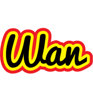 Wan flaming logo