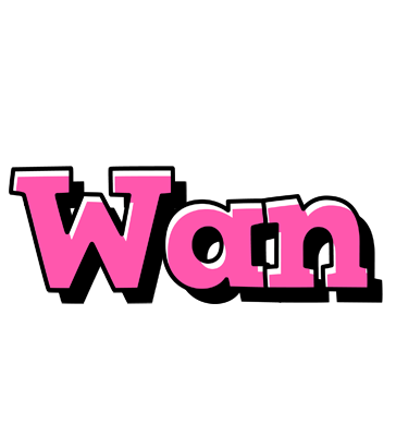 Wan girlish logo