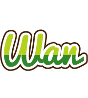 Wan golfing logo