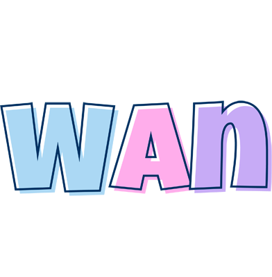 Wan pastel logo