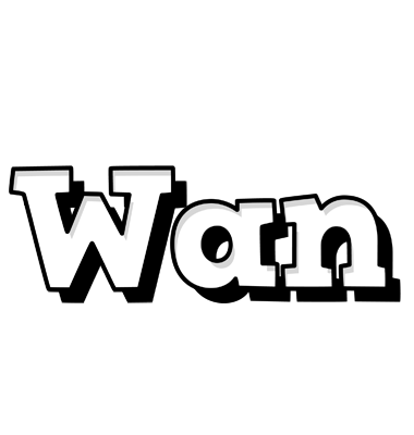 Wan snowing logo