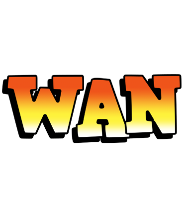 Wan sunset logo