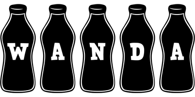 Wanda bottle logo