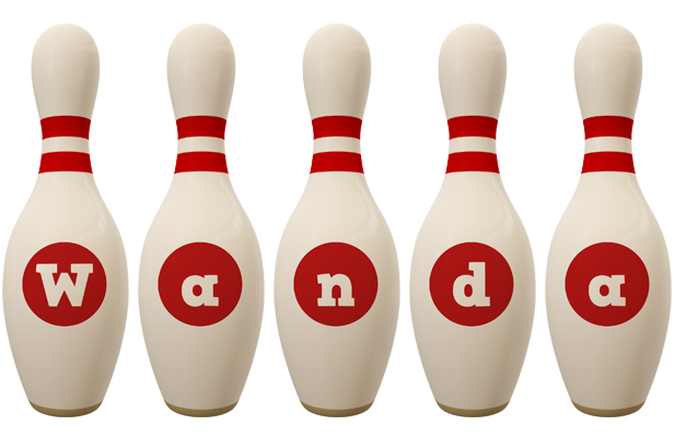 Wanda bowling-pin logo