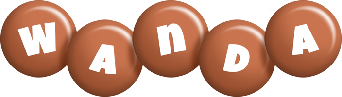 Wanda candy-brown logo
