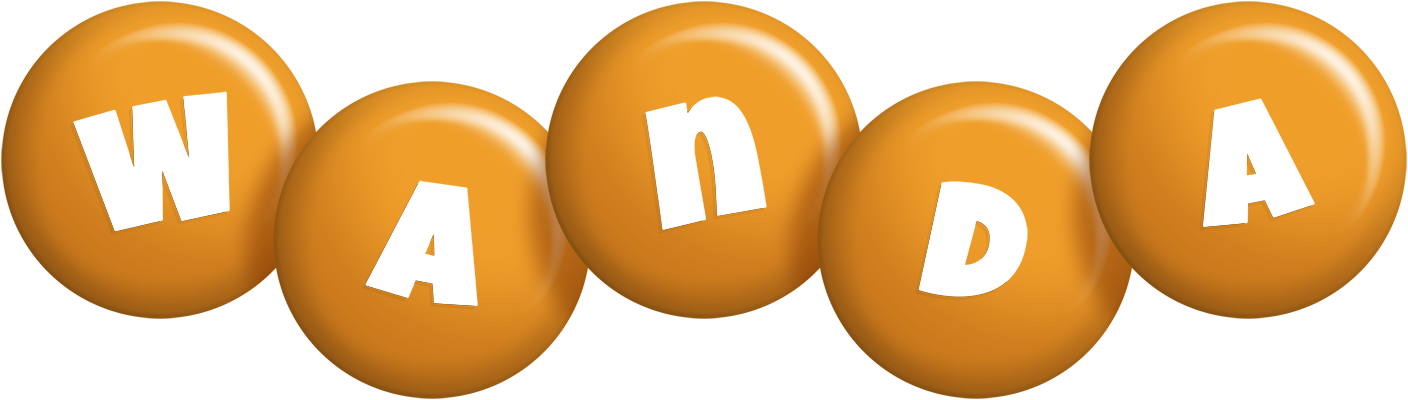 Wanda candy-orange logo