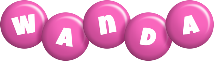 Wanda candy-pink logo