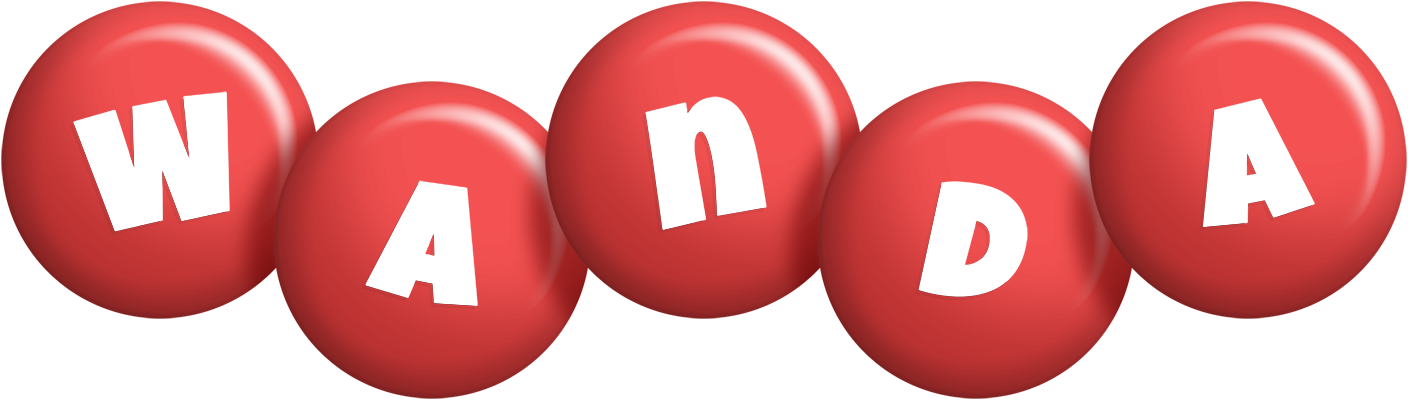 Wanda candy-red logo