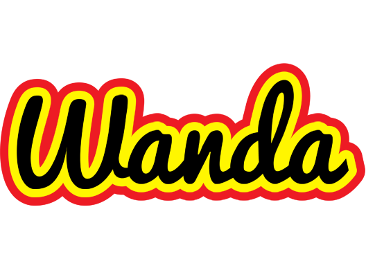 Wanda flaming logo