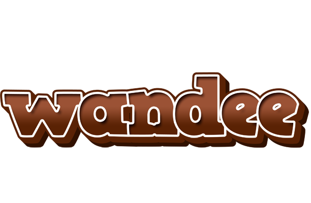 Wandee brownie logo