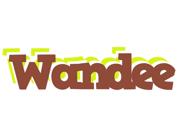 Wandee caffeebar logo