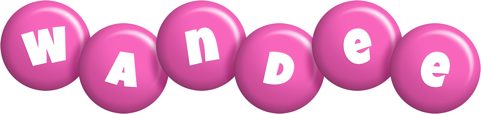 Wandee candy-pink logo