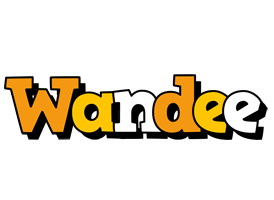 Wandee cartoon logo