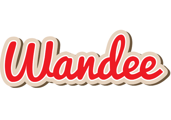 Wandee chocolate logo
