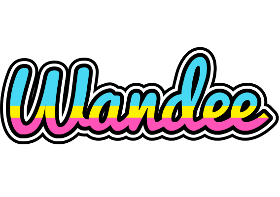 Wandee circus logo