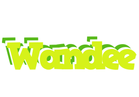 Wandee citrus logo