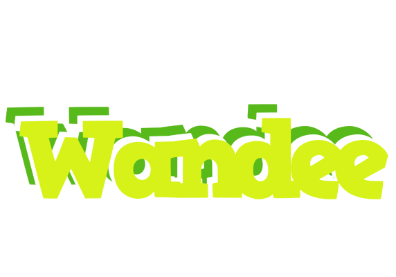 Wandee citrus logo