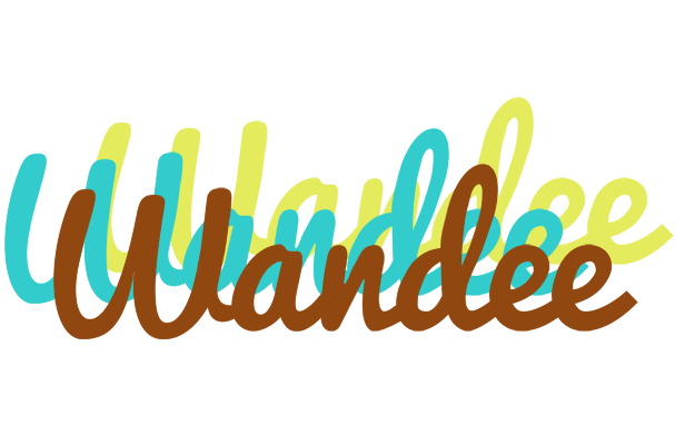 Wandee cupcake logo