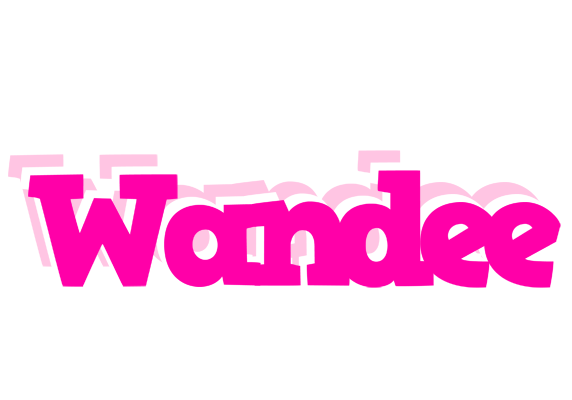 Wandee dancing logo