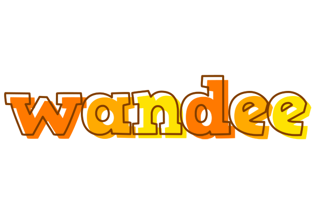 Wandee desert logo