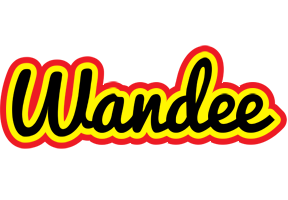 Wandee flaming logo