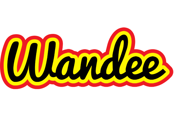 Wandee flaming logo
