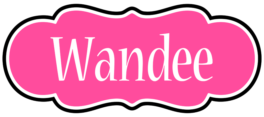 Wandee invitation logo