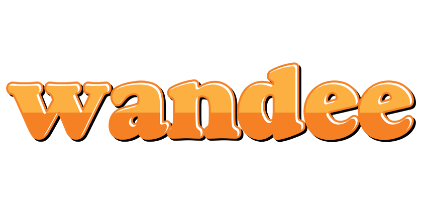 Wandee orange logo