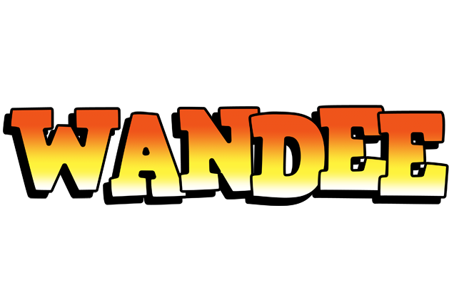 Wandee sunset logo