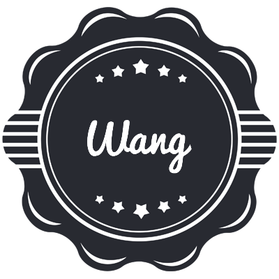 Wang badge logo