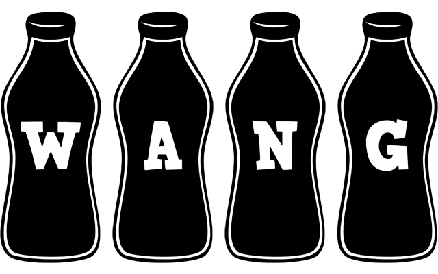 Wang bottle logo
