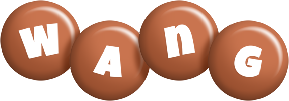 Wang candy-brown logo