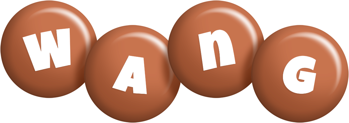 Wang candy-brown logo