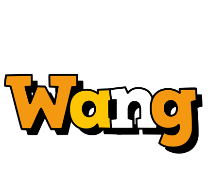 Wang cartoon logo