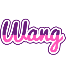 Wang cheerful logo