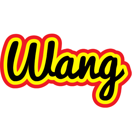 Wang flaming logo