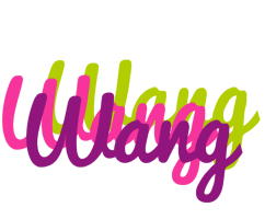 Wang flowers logo