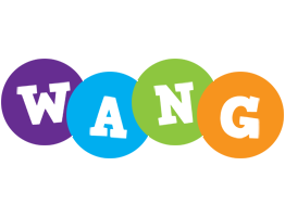 Wang happy logo