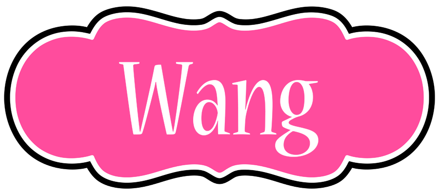 Wang invitation logo