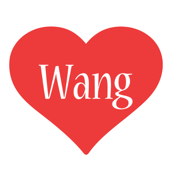 Wang love logo