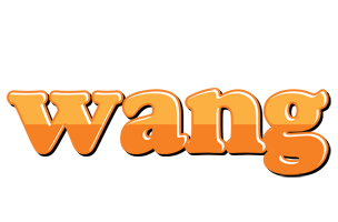 Wang orange logo