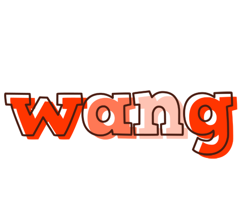 Wang paint logo