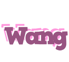 Wang relaxing logo