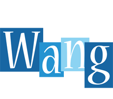 Wang winter logo