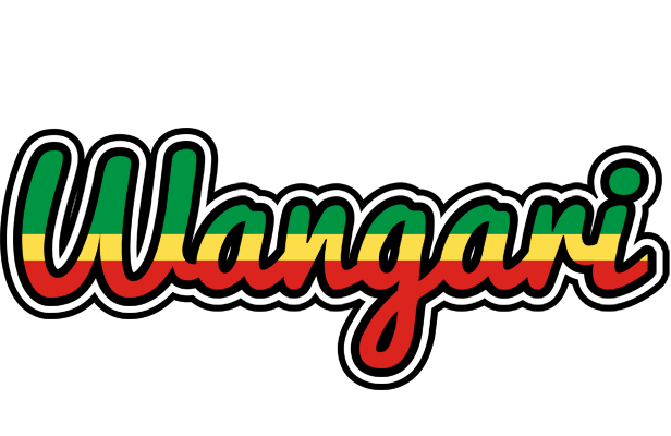 Wangari african logo