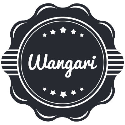 Wangari badge logo